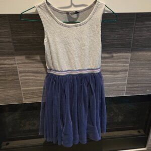 George Girls Mixed Media Tutu Dress | Sleeveless | Size M (7/8)